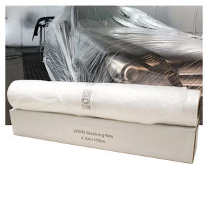 Plastike Yongeyeho Pretape Enmascaramiento Filime Yuzuye Amazi Yumuduga Amashanyarazi Irangi Imodoka Irinde Imodoka SYBON 200W - Product Image 6