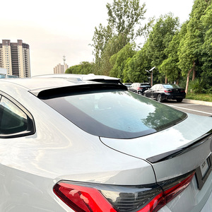 Bmw <b>Rear</b> <b>Spoiler</b> Piano Black Carbon Fiber Texture Ducktail For G26 2020+ Trunk Wing Exterior Modification - Product Image 2