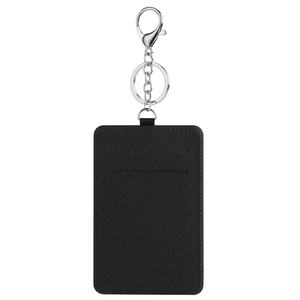 ซองใส่บัตรพร้อมพวงกุญแจสำหรับงานซับลิเมชั่น, ซองใส่บัตรเครดิตหนัง PU แบบ DIY ปรับแต่งได้, กระเป๋าเปล่าสำหรับงานทรานเฟอร์ความร้อน - Product Image 4