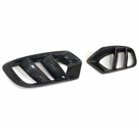 Nouvelle grille avant en fibre de carbone de haute qualité pour berline de base Classe C W205 2015-2018, entrée de phare antibrouillard