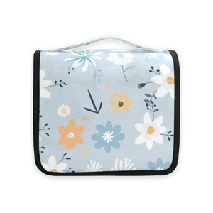 Factory Price Customs logo Foldable Waterproof Polyester Cosmetic <b>Wash</b> <b>Bag</b> <b>Women</b> <b>Hanging</b> <b>Bag</b> for Travel - Product Image 3