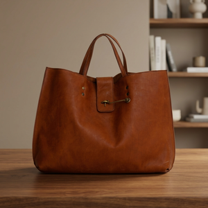 Sac de voyage de luxe en cuir véritable tendance pour femme, léger, durable, imperméable et écologique avec fermeture éclair - Product Image 4