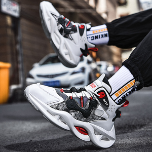 Chaussures de <span class=keywords><strong>basket</strong></span>-ball à la mode pour hommes <span class=keywords><strong>Taille</strong></span> <span class=keywords><strong>46</strong></span> Clunky Sneakers-Nouvelles chaussures de sport respirantes pour le printemps automne hiver - Product Image 4