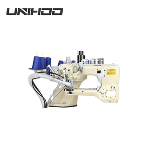 Machine à coudre de vêtement industrielle <span class=keywords><strong>Yamoto</strong></span> 62G coupe-fil automatique moteur de point de recouvrement à entraînement direct - Product Image 2