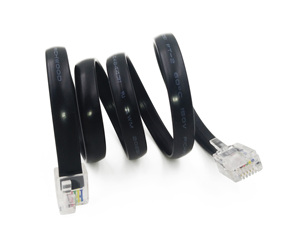 RJ12 RJ11 RJ25 6P6C Kompatibel mit LeGo <span class=keywords><strong>EV3</strong></span> Datenkabel DIY Telefonkabel Länge 25CM - Product Image 1