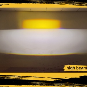 Sanvi Nouveau Phare LED S200 à Lentille Bleue 2 Yeux 36-66W/pièce 6000+3000K pour Conduite et Grille de Voiture - Product Image 4