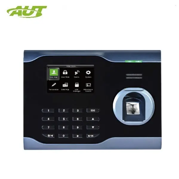 Web-server Management Function Keys Touch Screen Time Recorder U160