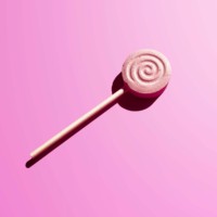 Sucette 5g au Calcium et Xylitol, Poudre de Fruits, Bonbons Sans Sucre, Boîte Élégante, Casher, Goût Sucré et Fruité