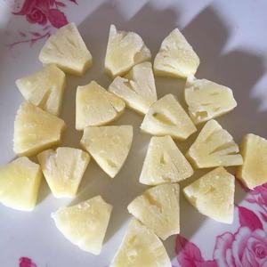 فاكهة أناناس مجمدة صينية كاملة ومقطعة بجودة عالية وطعم رائع من الموسم الجديد حاصلة على شهادة نظام تحليل المخاطر ونقاط التحكم الحرجة (HACCP) - Product Image 1