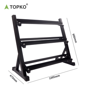 TOPKO <span class=keywords><strong>3</strong></span> Tier Hantel gestell für 10 Paare Platzsparende Hochleistungs-Speicher lösung mit hoher Kapazität - Product Image 2