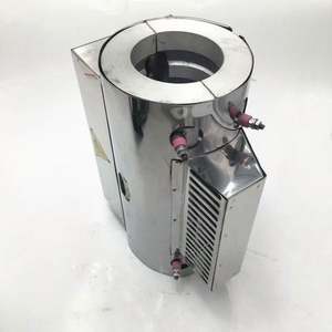 Collier chauffant en céramique pour refroidissement industriel de fûts en plastique |   Type de refroidissement en céramique avec ailettes optionnelles (Cuivre/Céramique/Aucune) - Product Image 1