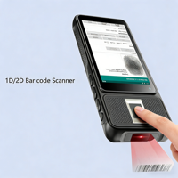 PDA Robusta Inalámbrica Android 4G con Escáner de Códigos QR 1D y 2D, Terminal de Datos Móvil, Escáner de Huellas Dactilares FAP30