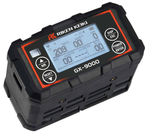 เครื่องตรวจจับก๊าซหลายชนิดแบบพกพา RIKEN KEIKI GX-9000 C10000N6L0 แบตเตอรี่ลิเธียม ตรวจจับได้สี่ชนิด (CH4 O2 H2S CO) - Product Image 1