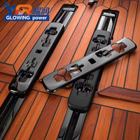 Accessoires de voiture 2015-2022, décoration noble, garniture de rail de siège, compatible avec Toyota Alphard Vellfire