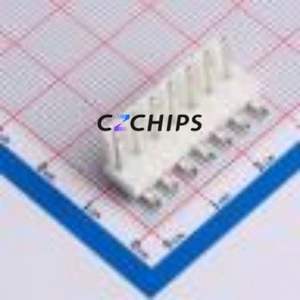 VH3.96-7P WZ Wire-to-Board Pin Header Bent Lead Through Hole,P=3.96mm Connector 1x7P 3.96mm Right Angle Insert VH - Product Image 1