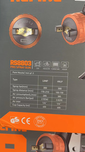 Professional Stainless Steel Spray Gun German High Quality Standards <strong>Atomization</strong> Technology Top Environmental Furniture <strong>Paint</strong> - Product Image 3