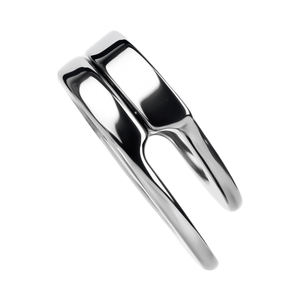 FRRK Anneau pénien en acier inoxydable pour homme Anneau pénien retardant l'éjaculation Anneau pénien Esticle Scrotum Bondage Sperme Anneaux de verrouillage Jouet sexuel pour adulte - Product Image 3