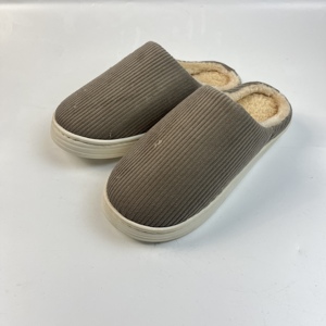 <span class=keywords><strong>Sandalias</strong></span> <span class=keywords><strong>de</strong></span> tacón WLF Modelo 803 <span class=keywords><strong>de</strong></span> <span class=keywords><strong>pana</strong></span> para interior, antideslizantes, con suela <span class=keywords><strong>de</strong></span> PVC, para mujer, <span class=keywords><strong>de</strong></span> invierno, afelpadas - Product Image 5