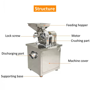 500KG broyeur fin moulin à farine de chili disque pulvérisateur de congélation graines de pavot pulvérisant la poudre broyeur Machine herbes mélangées et sucre - Product Image 2