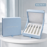 Boîte d'échantillons de parfum personnalisée Lionwrapack, flacon de parfum, emballage cadeau, insert gaufré, matériaux recyclés, boîte en papier pour emballage