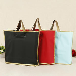 Bolsas portátiles de plástico para embalaje de regalos, para mujer, tienda de ropa para niños, bolsas de compra, embalaje personalizado para ropa - Product Image 6