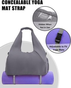 Free sample Dry and <b>Wet</b> Separation Fitness Swimming Sports <b>Bag</b> Customized logo Capacity Waterproof Waterproof Travel Yoga <b>Bag</b> - Product Image 3