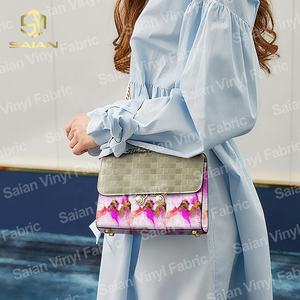 Cuero Sintético PU Perlado con Patrón <span class=keywords><strong>de</strong></span> Tablero <span class=keywords><strong>de</strong></span> Ajedrez a Cuadros con Impresión Metálica <span class=keywords><strong>de</strong></span> 0.9MM para Bolsos, Zapatos y Manualidades - Product Image 3