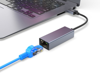 Usine directe Gigabit Mini Port 1000M USB adaptateur Ethernet Rj45 3.0 Hub carte réseau filaire convertisseur LAN Stock de produit externe