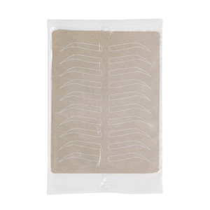 Forniture per Microblading pratica per sopracciglia pelle in lattice trucco permanente allenamento per tatuaggi per sopracciglia su entrambi i lati senza inchiostro necessario linea di punteggiatura - Product Image 6