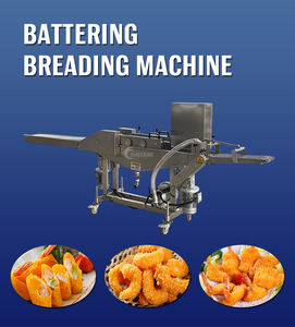 Machine à paner pour hamburgers, nuggets de poulet, <span class=keywords><strong>steak</strong></span> de poulet ou de bœuf, tarte aux pommes de terre - Product Image 2