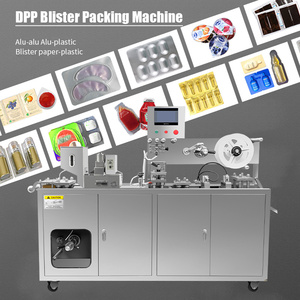 DPP-140 CE ISO một năm bảo hành viên nang máy tính bảng mật ong Mini khí nén hoàn toàn tự động vỉ niêm phong máy đóng gói - Product Image 4