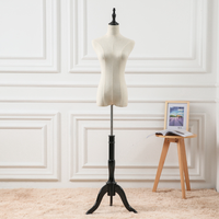Manekin Wanita Setengah Badan untuk Toko Pakaian, Stand Display Manekin untuk Gaun Pengantin, Model Stand Badan Penuh