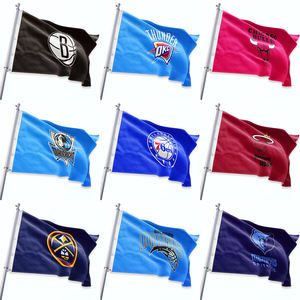 Drapeau de l'équipe 100% polyester personnalisé 3x5 Promotion extérieure impression numérique Logo grand grand Dallas <span class=keywords><strong>Mavericks</strong></span> <span class=keywords><strong>NBA</strong></span> séchage rapide Durable - Product Image 2