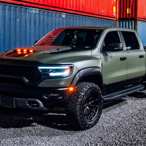 Nuevas Llantas Forjadas Personalizadas <span class=keywords><strong>para</strong></span> F-150/Bronco Jeep Wrangler - Negro Brillante 17-20 Pulgadas 6x139.7/6x135/5x127 25mm <span class=keywords><strong>de</strong></span> Altura - Product Image 2
