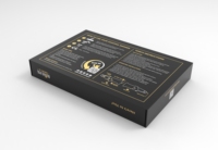 Boîtes d'expédition en carton ondulé résistantes avec insert en mousse, impression personnalisée du logo, design gratuit