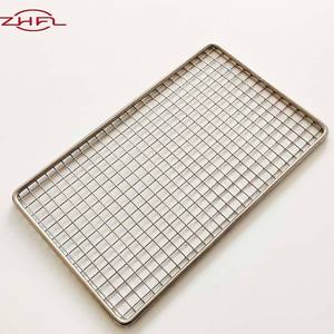 Malla de alambre para barbacoa de titanio 304 Ranger, flexible, para sándwiches, pizza plana, rejilla de hierro fundido, malla para barbacoa al por mayor - Product Image 1