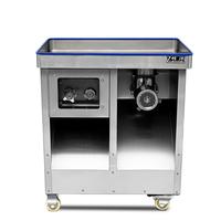 Nouvelle hacheuse à viande commerciale à double moteur haute puissance 1800W, trancheuse, ensemble de lames détachables et tête de broyage, démontage rapide
