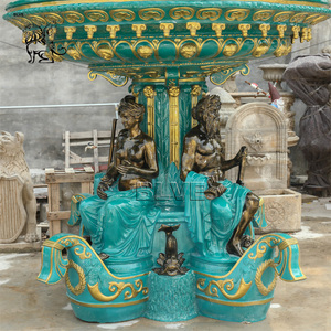 BLVE gran decoración al aire libre fuente de agua de Metal francés La Fontaine Des Fleuves fuentes de jardín de bronce con estatuas - Product Image 2