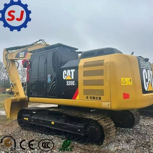 Vente flash - Prix bas - Excavatrice sur chenilles hydraulique CAT 320EL d'occasion en bon état, prête à être expédiée - Product Image 1