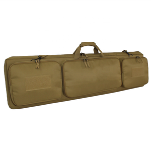 ALFA Custom Tactical Gun <strong>Bag</strong> Tan Color Gun Case with 3 Extra Pockets Durable Gun <strong>Bags</strong> for Outdoor Hunting Range - Product Image 2