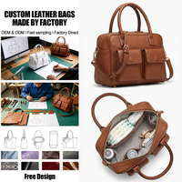 Sac à langer Cuir Véritable Sac Tote Maman Grande Capacité Organiseur Bébé Poche Biberon Voyage Maternité Fournisseur OEM