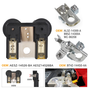 Cnspeed Battery <b>Terminal</b> Clips 200A 120A MP3-Hole Fuse Kit For Ford F-150 - Product Image 3