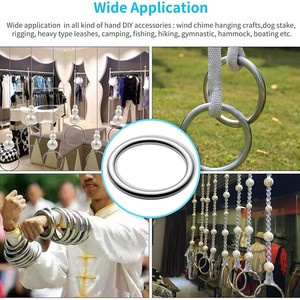 โอริงสแตนเลสขนาด 4x25 มม. สำหรับโยคะและอุปกรณ์กีฬา ใช้ได้ทั้งชายและหญิง - Product Image 4