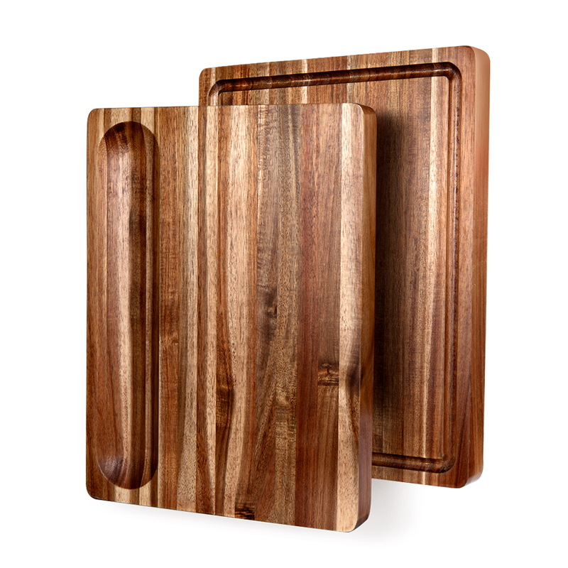 Reversible Acacia Wood Cutting Board Kitchen