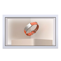 Pantalla LCD de Doble Cara de 55 Pulgadas para Exhibición en Tiendas, Pantalla de Señalización de Alto Brillo Orientada a la Ventana, Máquina LCD para Publicidad en Tiendas