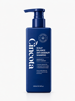 OEM 0.9% Piroctone Olamine Anti Ketombe Shampoo Penyeimbang Kulit Kepala Pengontrol Minyak Label Pribadi Perawatan Rambut