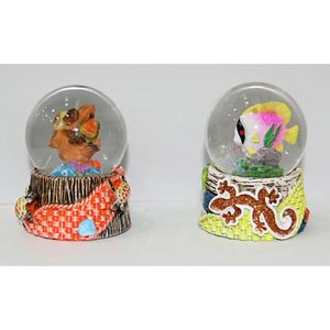 Adornos de Bola de Nieve de Resina Personalizables, Decoración para el Hogar, Regalos de Recuerdo, Globo de Nieve Decorativo Creativo con Diseño Oceánico - Product Image 3