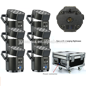 Chất lượng cao không dây <span class=keywords><strong>DMX</strong></span> Battery Powered LED <span class=keywords><strong>PAR</strong></span> 9x10W rgbwa + UV 6-in-1 sân khấu Đèn pha uplight không dây có thể ánh sáng - Product Image 5