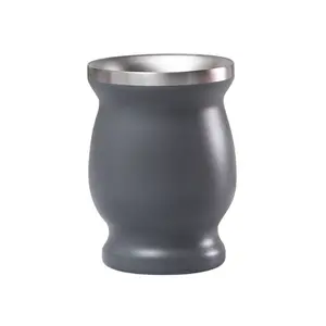 Модернизированный набор из натуральной тыквы и чайной чашки Yerba, традиционная чашка-8 унций включает 2 бомбы
