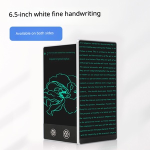 Tablette d'écriture LCD 6,5 pouces avec protection des yeux, planche à dessin numérique, <span class=keywords><strong>bloc</strong></span>-notes électronique réutilisable pour enfants, adultes, bureau - Product Image 5